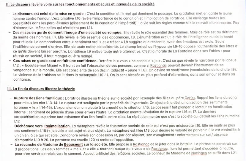 TEXTE 6:
<< Le père Goriot », Honoré de Balzac, 1835
INTRODUCTION
Le XIXème siècle est marqué par une période de guerres et de doutes. L'élé