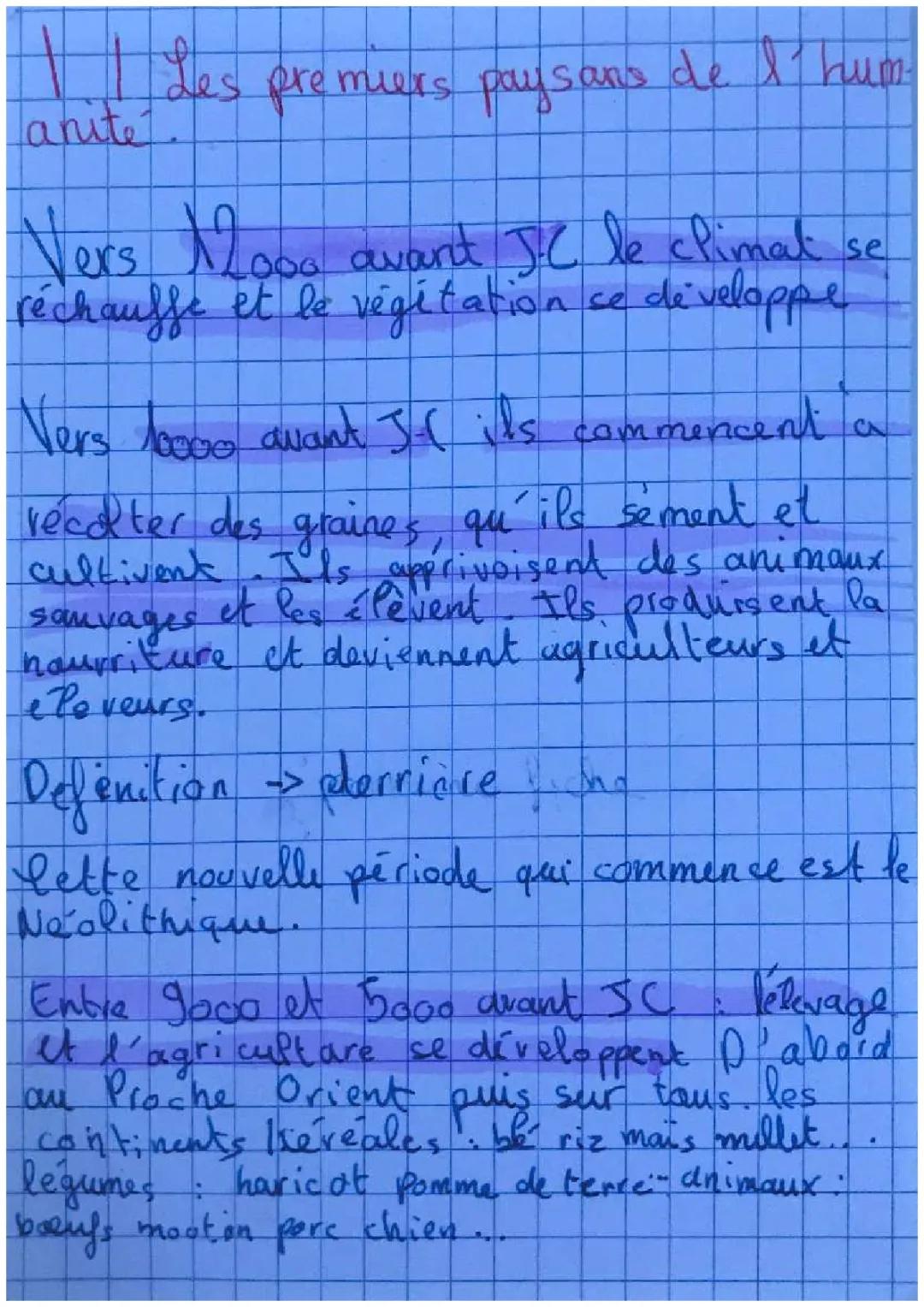 Comment les gens ont commencé à cultiver au néolithique et à construire des méga-stuctures