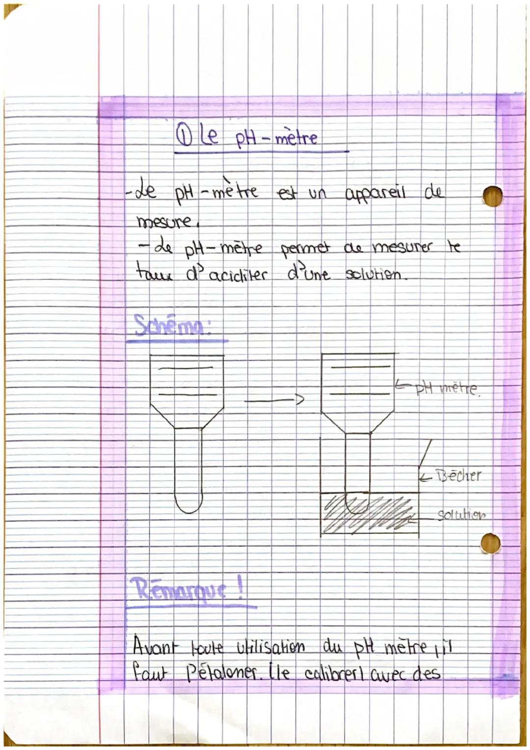 Chap 3

Physique
chimie.

hes solutions basiques,
neutres et acider.

① Comment savoir si une solution
est, cicide, neutre of basique?

PH

