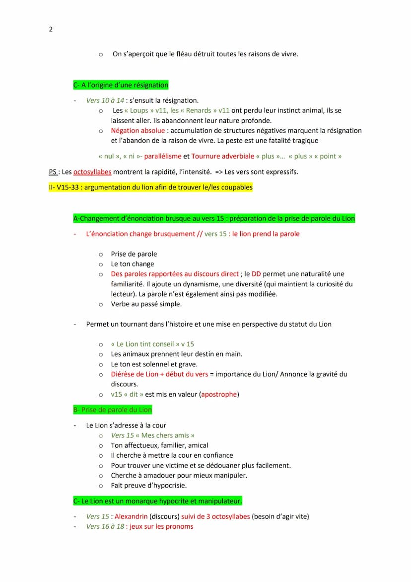 1
Explication linéaire 1
VII, I << Les Animaux malades de la Peste >> V 1-33
Introduction n°1 :
LF est l'un des auteurs français les + renom