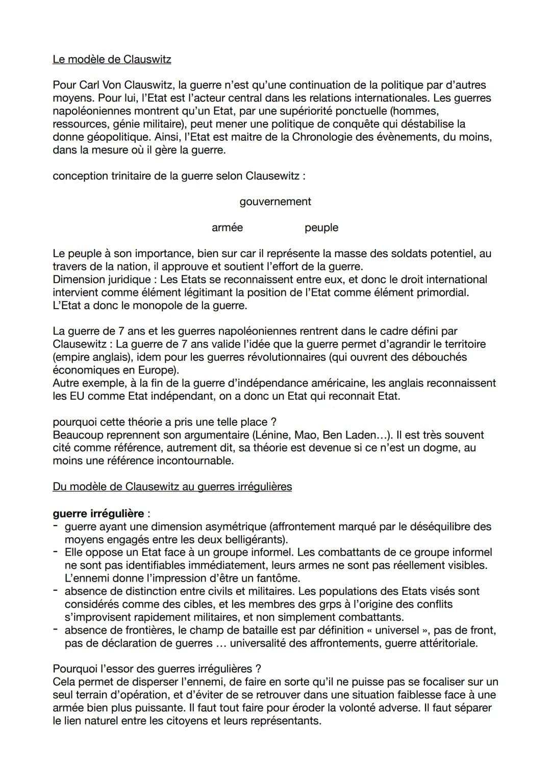 HGGSP-THEME 1 - faire la guerre, faire la paix
guerre : situation d'hostilité entre deux Etats, qui recourent à la force armée afin de régle