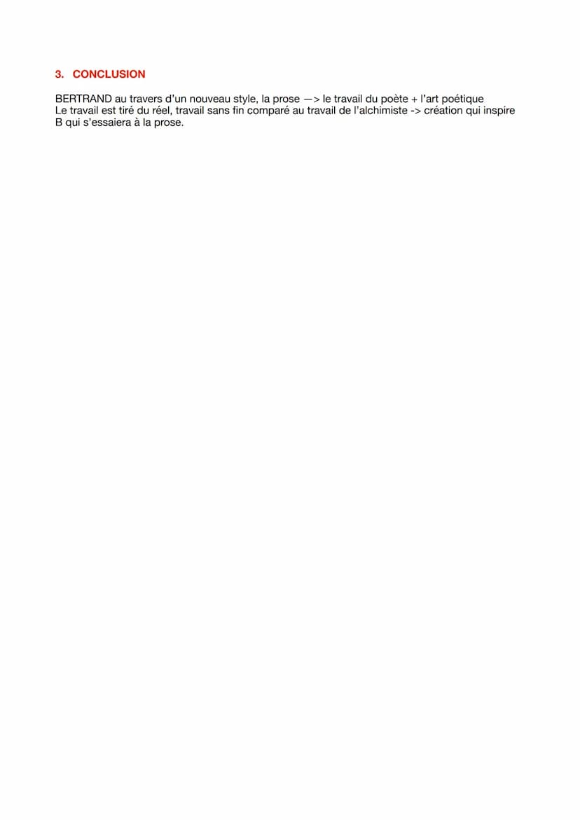 Analyse linéaire
1. INTRODUCTION
A. BERTRAND
L'alchimiste
a. Mouvement 1: 1ère strophe: recherche infructueuse de la pierre philosophale
b. 