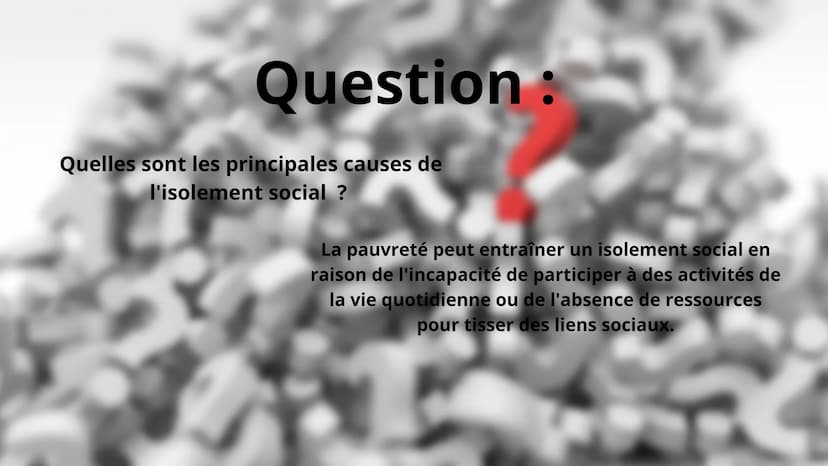 Pauvreté, isolement et entrave à
l'exercice des libertés Introduction
La pauvreté, l'isolement social et les atteintes aux libertés sont des