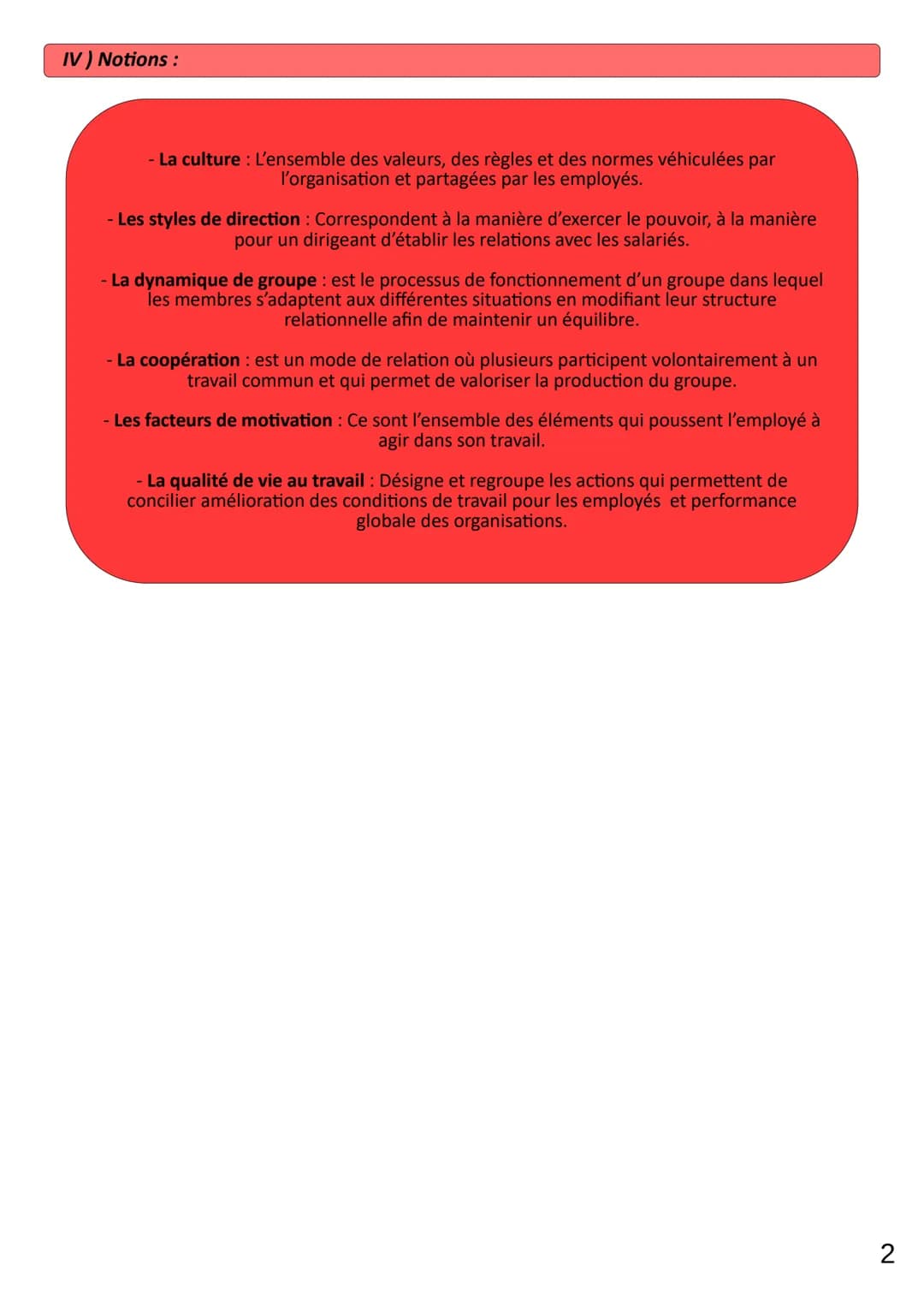Thème 2
Chap 7
LIMAUX Oriane
1) Quels sont les intérêts et attentes des acteurs d'une organisation ?
Dans une organisation
privée :
Propriét