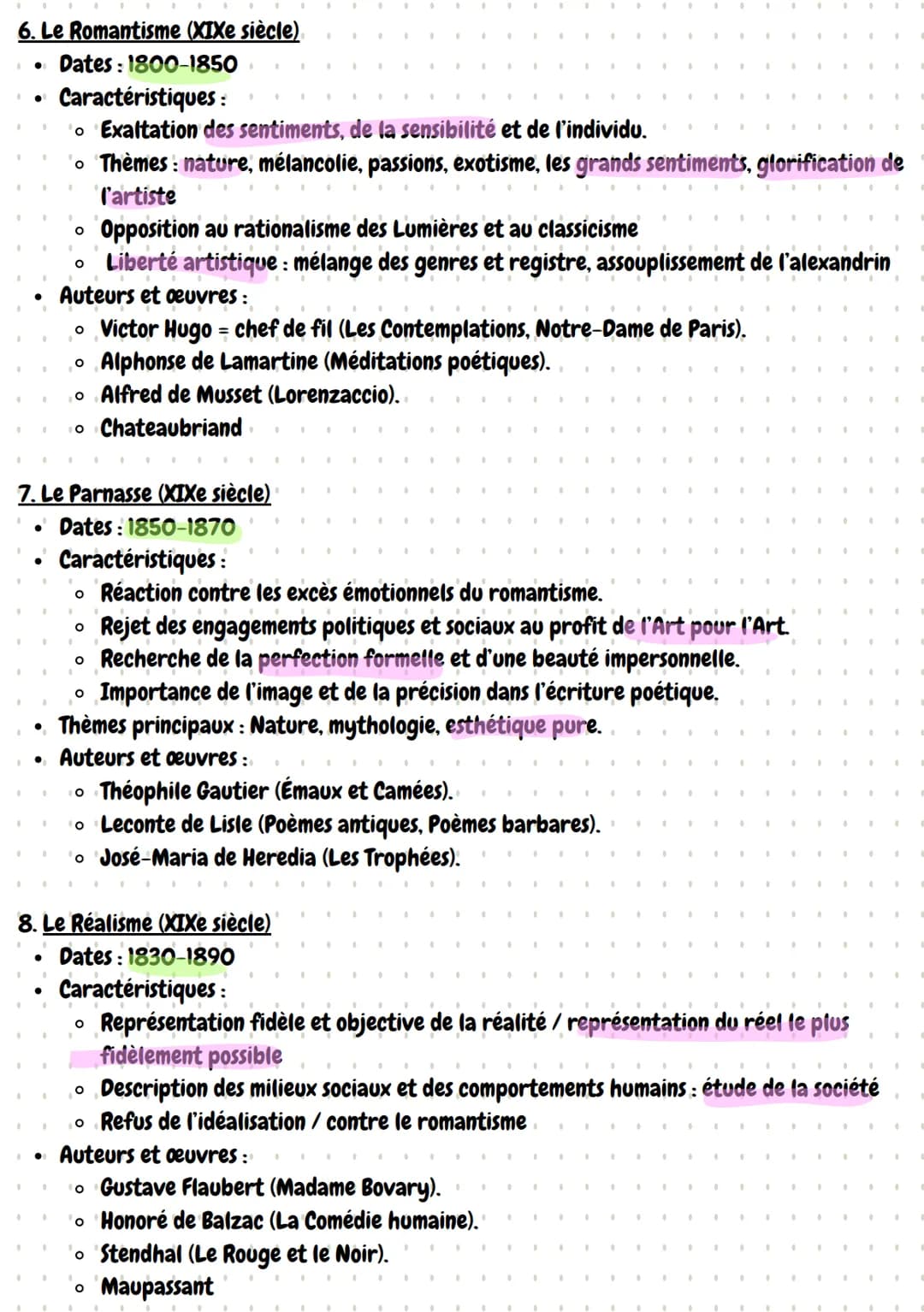 .
.
.
.
.
"
"
.
.
.
.
.
Français
Les mouvements
1. L'Humanisme (XVIe siècle)
•
.
•
.
.
.
.
.
.
•
•
.
.
•
.
.
•
.
•
•
.
.
.
•
•
•
.
•
•
.
.
.