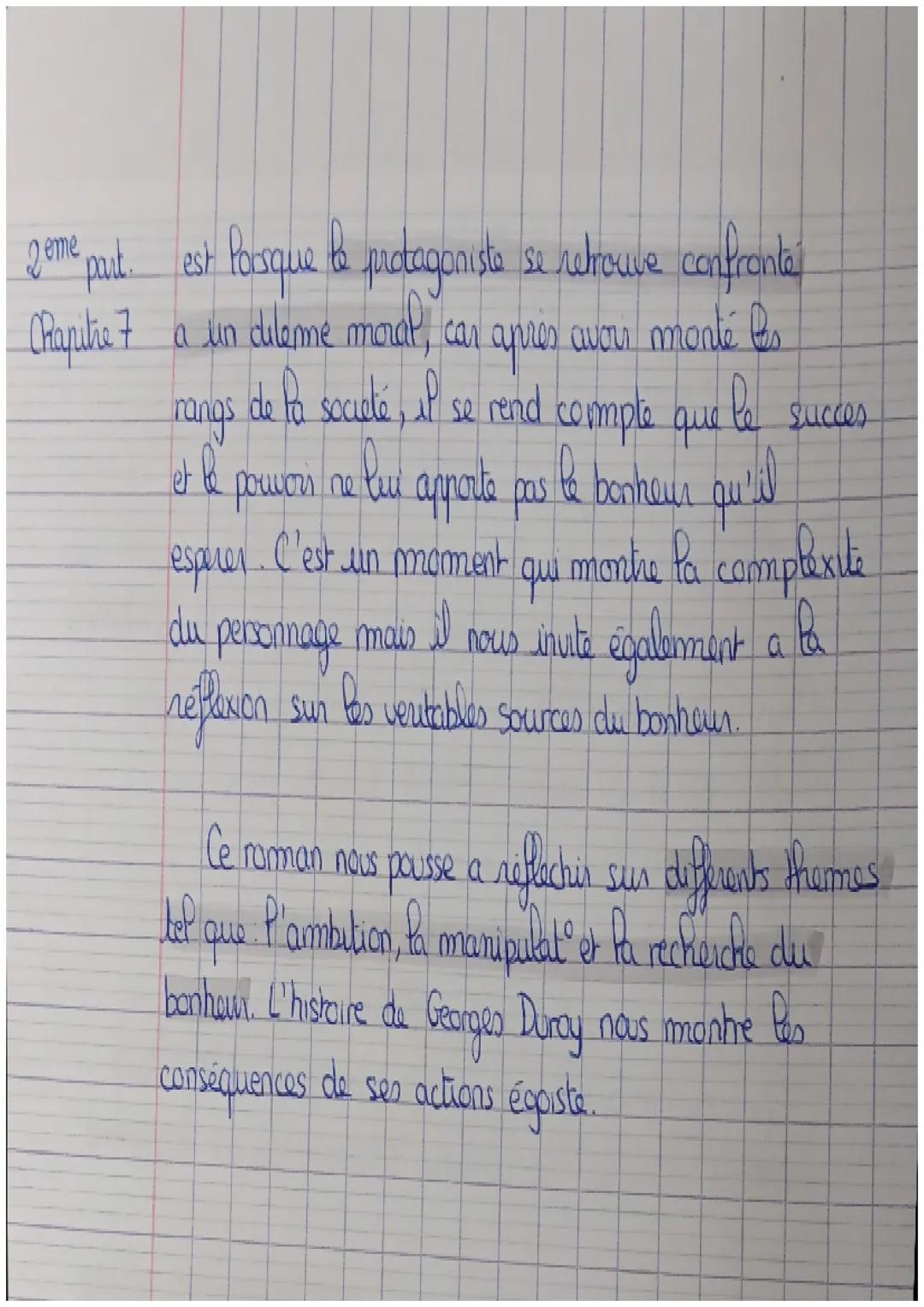 A
Oral
Bel ami" est un roman de Maupassant, un
écrivain français du 19 ene sieck.
Il raconte l'histoire de Georges Duroy, un homme qui
au de