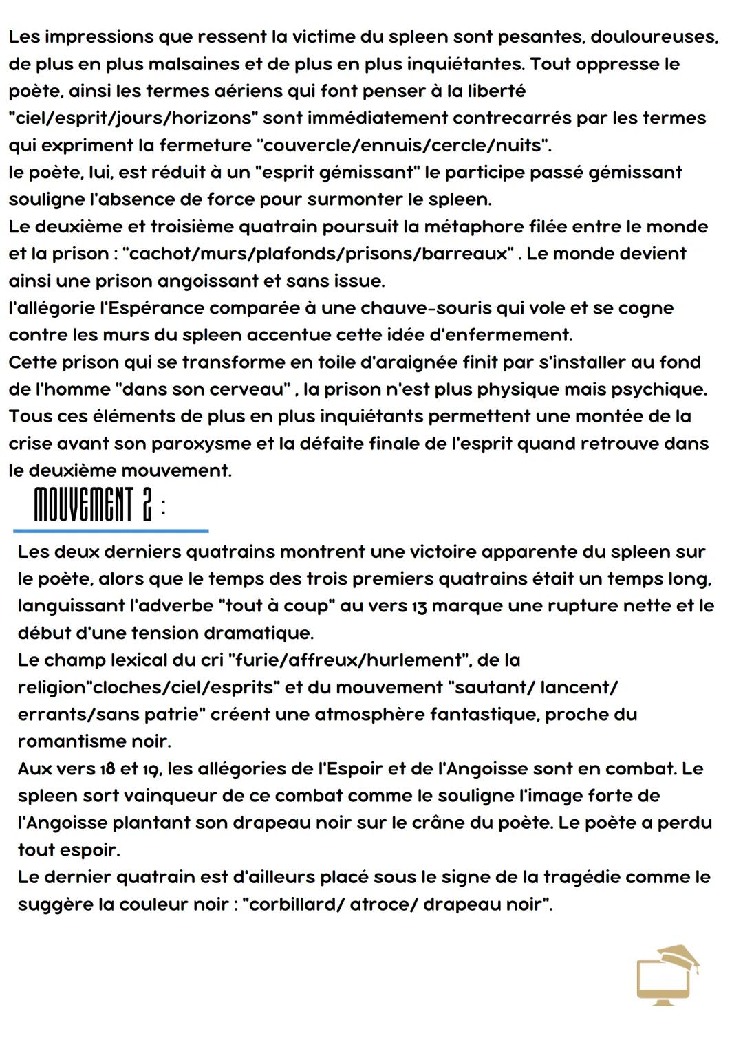 # LXXVIII

spleen

Charles Baudelaire

INTRODUCTION:

Charles Baudelaire est l'un des poètes majeurs du 19e siècle. Il vit notamment
une enf