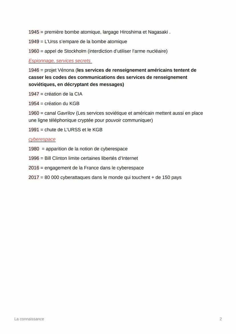 型主風
ay to
La connaissance
dates importantes !
La diffusion et production de la connaissance
XVI-XVIII siècle = évolution de la connaissance 
