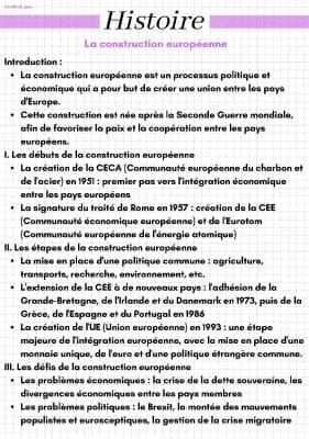 Know La construction européenne thumbnail