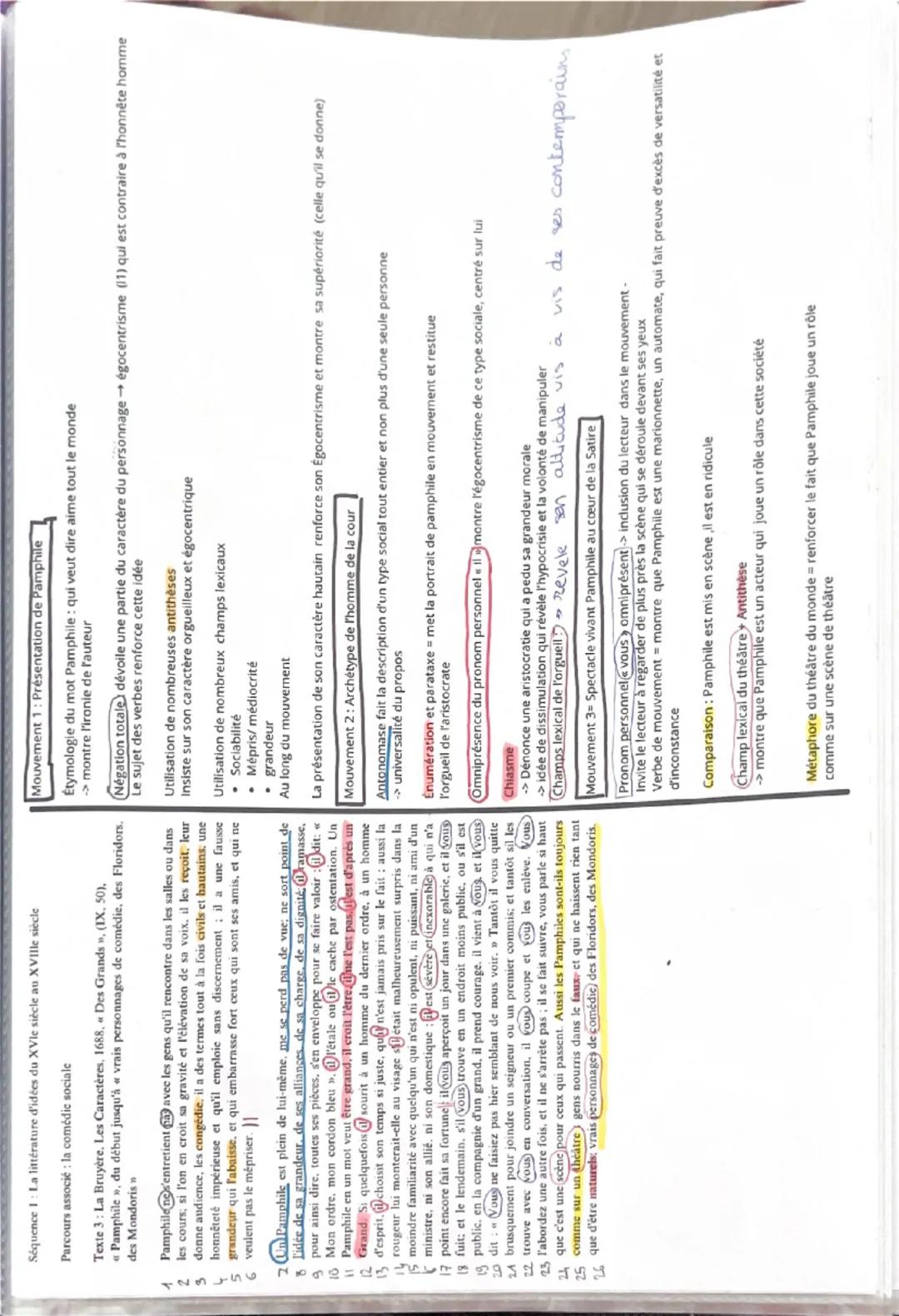 # LES CARACTERES

INTRODUCTION:

LECTURE LINÉAIRE 1. LivRE V-R9: Le Portrait d'Arias

Pikas de l' hoonele homme ancazne le modèle sexial dea
