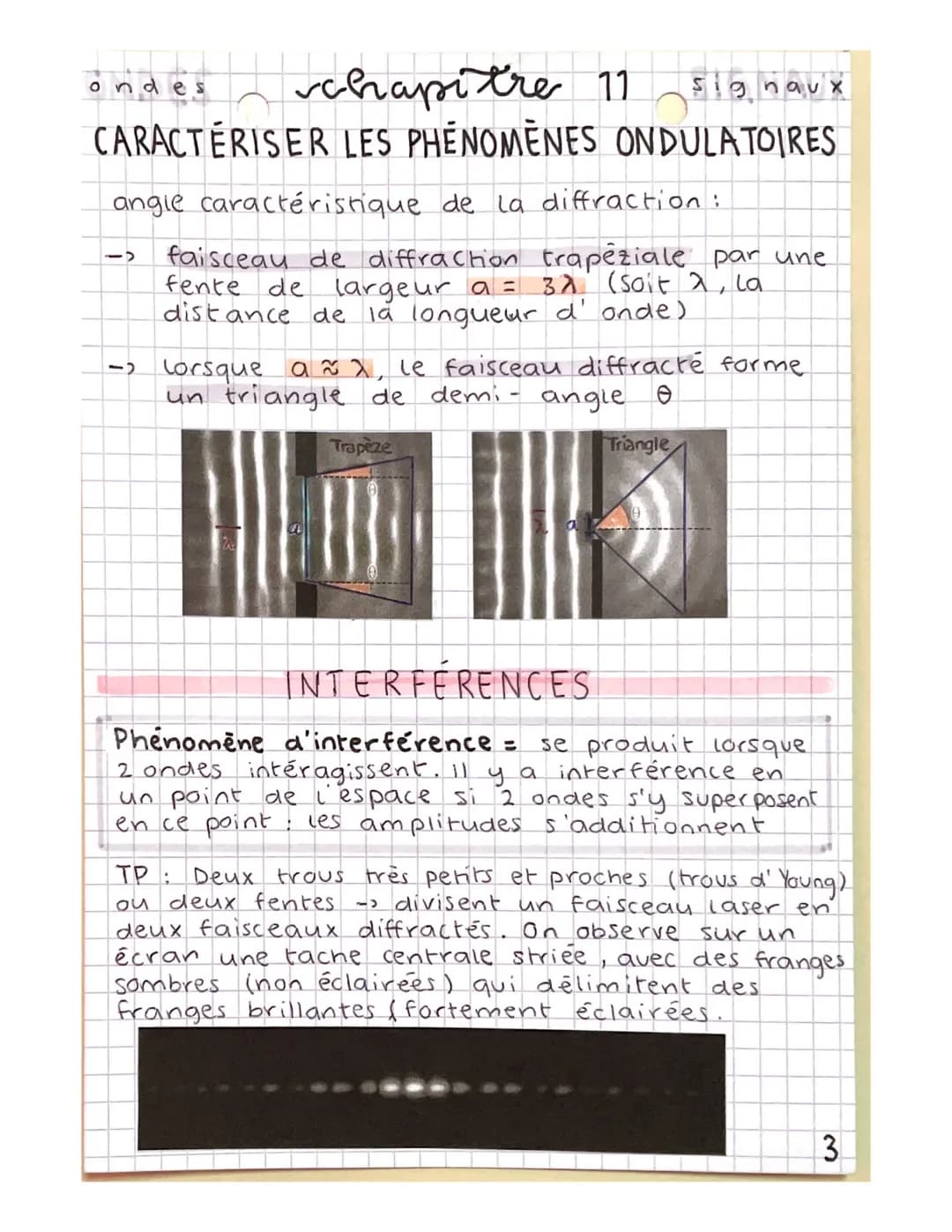 ondes
ondes chapitre 11
CARACTÉRISER LES PHÉNOMÈNES ONDULATOIRES
niveau d intensité sonore et atténuation
acoustique.
INTENSITE SONORE
-2
wi