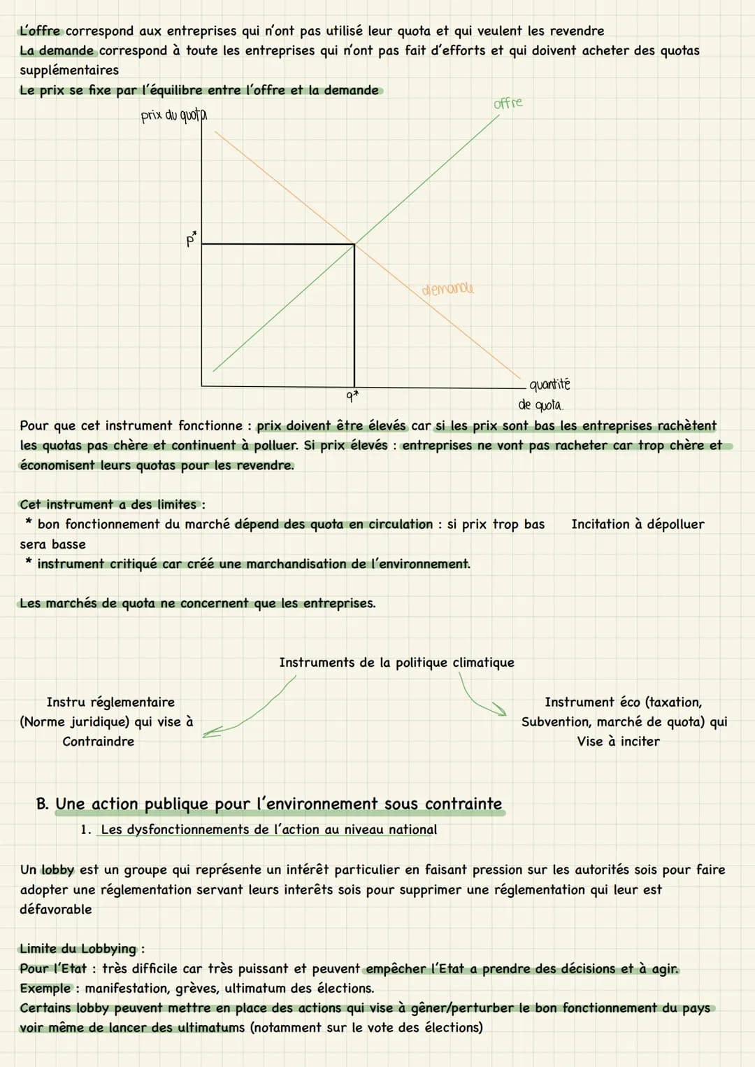 Chapitre 2
I. Comment se construisent les questions environnementales?
A. La construction d'un problème publique
Identification d'un
problèm