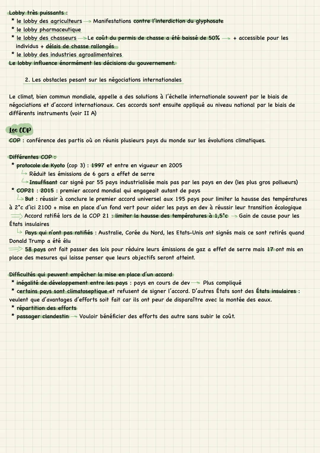 Chapitre 2
I. Comment se construisent les questions environnementales?
A. La construction d'un problème publique
Identification d'un
problèm