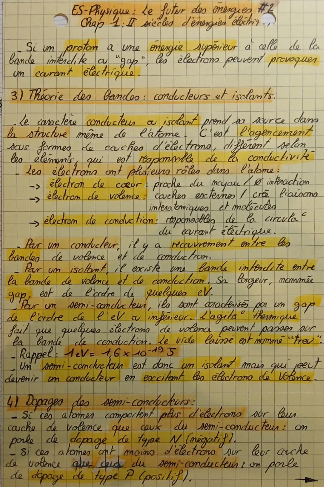 ES. Physique: Le futur des energies
Chap 1: I siècles d'energie Electrique Th
I) L'olternateur:
L, C'est l' element principal des controles 