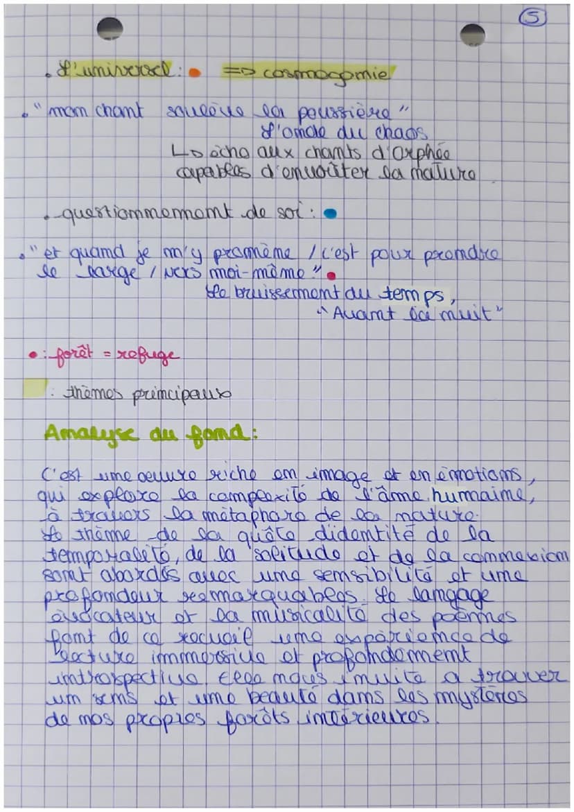 16
BAC
Accroche
MES FORETS
Dans le mythologie grādo-xomaine, sur laquelle
a fonde une grande part de la litterature
française, Apollon est l