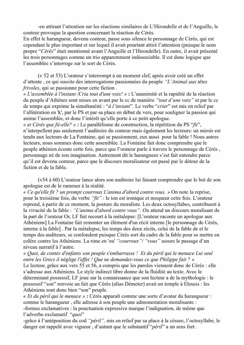 Analyse linéaire - La fontaine Le Pouvoir des fables n°16
Avec ses fables, La Fontaine avait pour objectif d'instruire et plaire son lectora