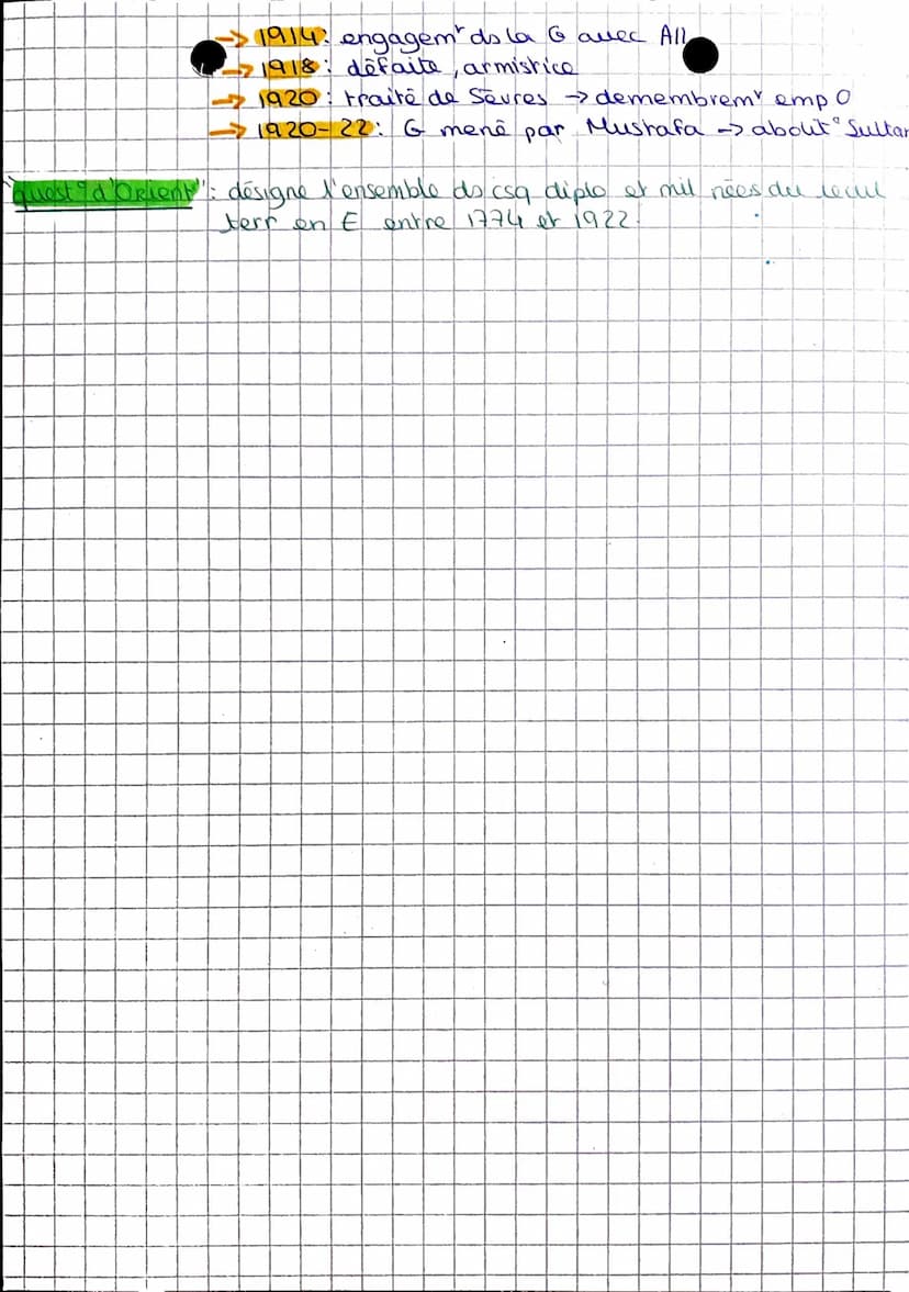 Axe 1: essor tex dectin des
puiss all Reyourd hist
L'empire Ottoman, de l'essor au declin
La construct° de l'Empire (xilles _xulles)
→1299:
