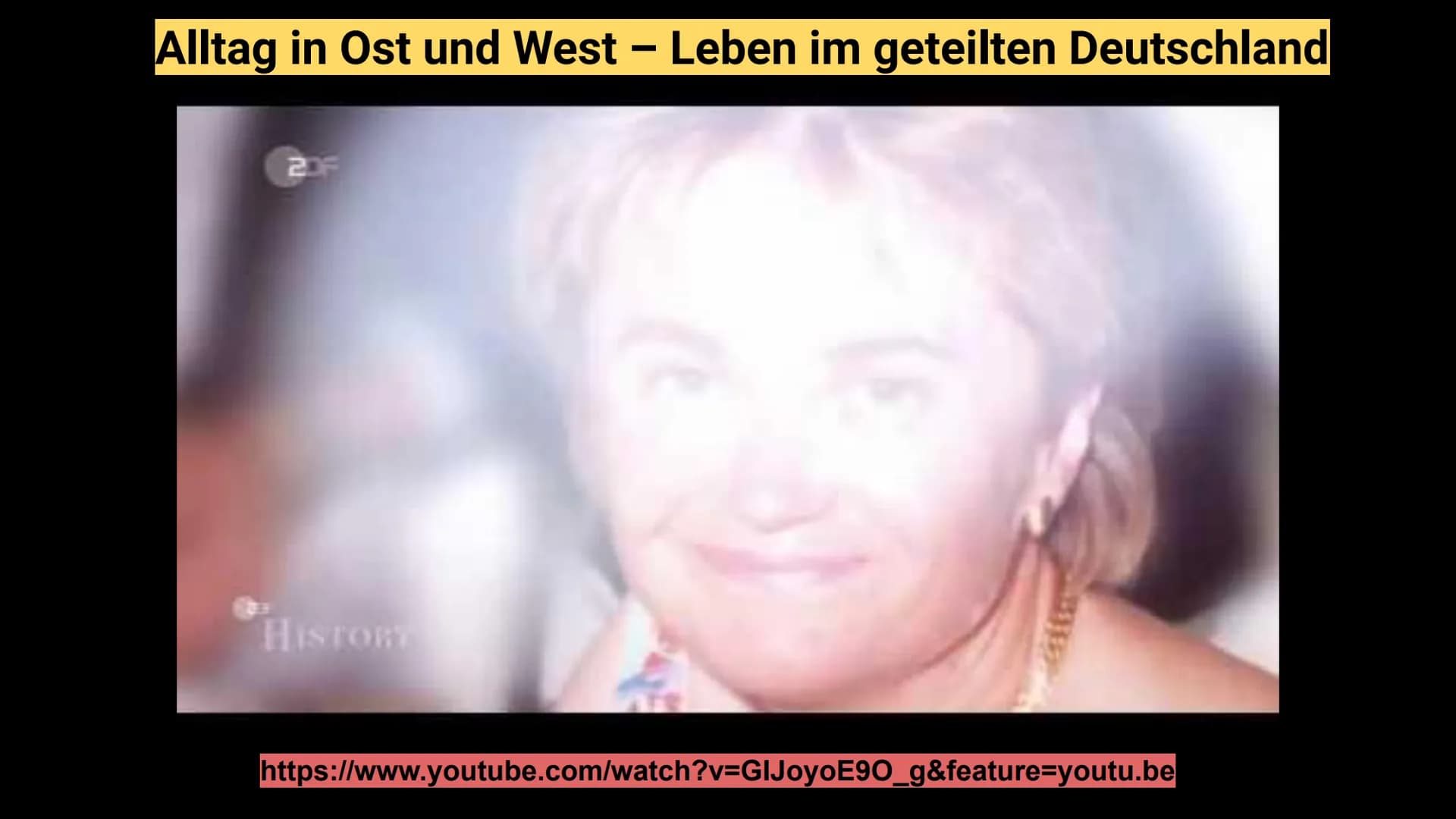 Wie war das Leben in der
DDR und in der BRD?
Comment était la vie dans la
RDA et la RFA? Introduction: https://youtu.be/v1ZSpq5kbRI
100 km
B