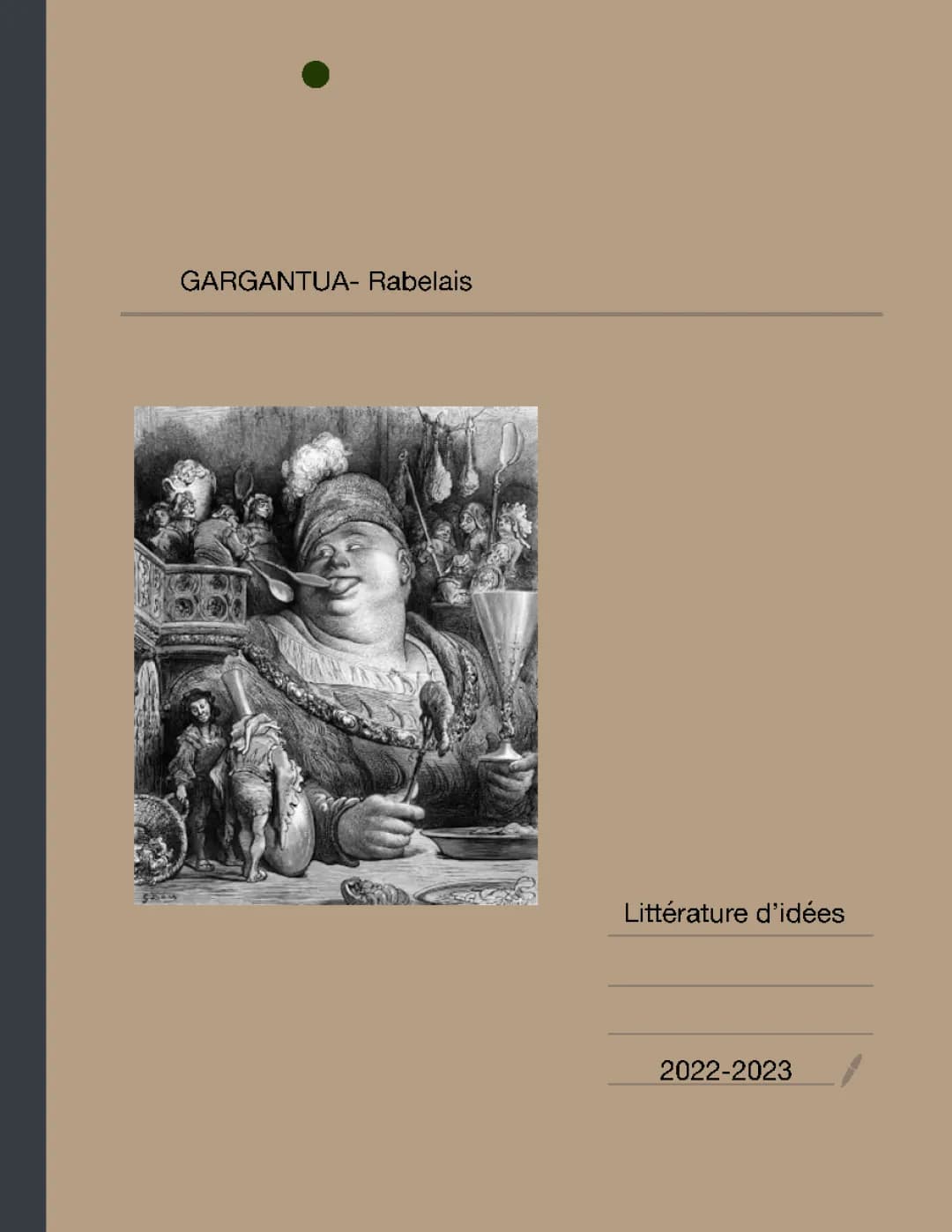 gargantua analyse linéaire 