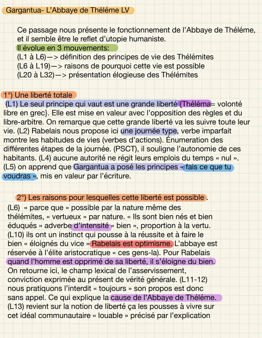 FEA
GARGANTUA- Rabelais
Littérature d'idées
2022-2023 Français --Gargantua -fiche de présentation
Auteur:
Rabelais François- Alcofribas Nasi