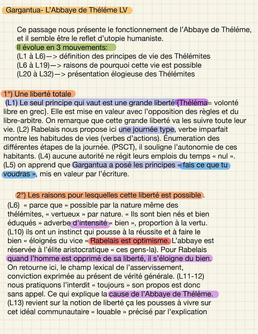 FEA
GARGANTUA- Rabelais
Littérature d'idées
2022-2023 Français --Gargantua -fiche de présentation
Auteur:
Rabelais François- Alcofribas Nasi