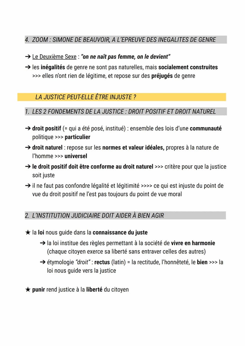 La justice
définition justice:
1. caractère de ce qui est juste par conformité :
-
au droit positif particulier d'une communauté (légalité)
