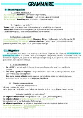 Know Question de grammaire bac thumbnail