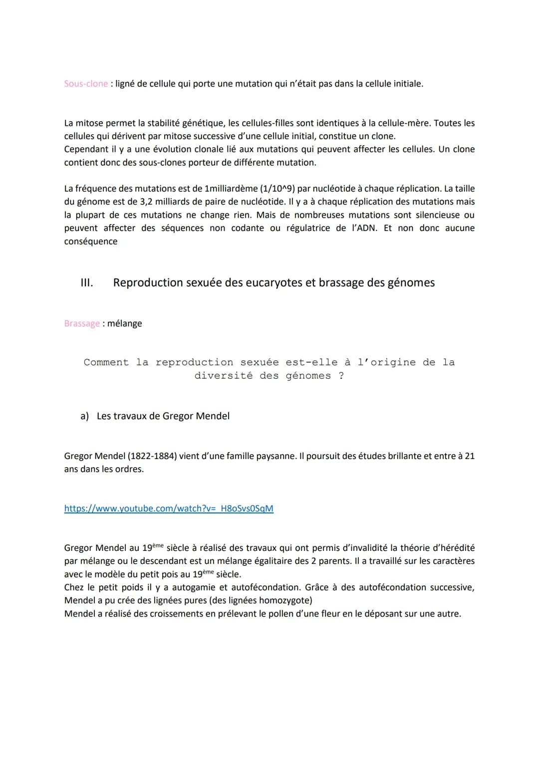 Chapitre 5
L'ORIGINE DU GÉNOTYPE DES
INDIVIDUS
Quels sont les mécanismes qui contribuent à la diversité des
génotypes et donc à la diversité