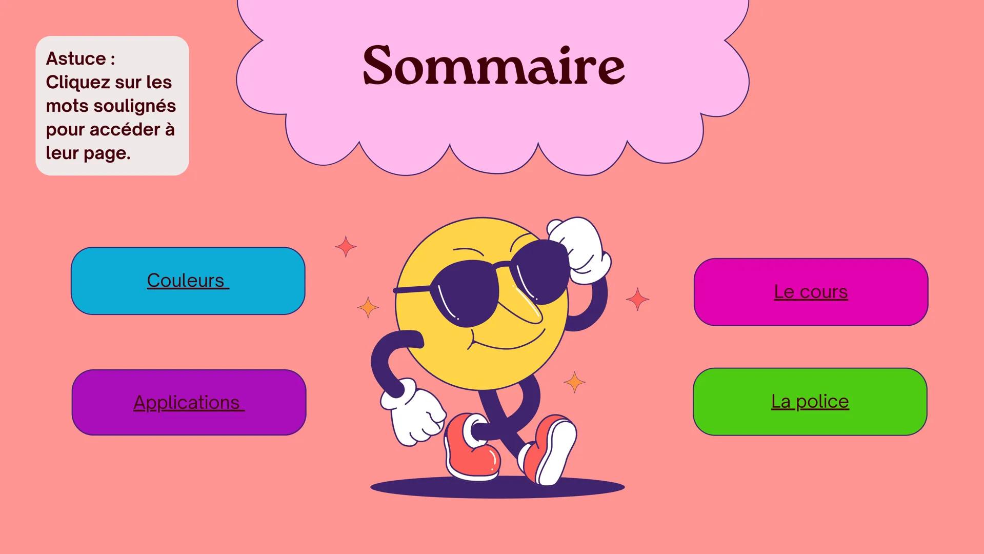 PRÉSENTATION
faire
Comment
une fiche de
révisions?
...pour apprendre
ses cours .
Pour réviser les
évaluations... Astuce :
Cliquez sur les
mo