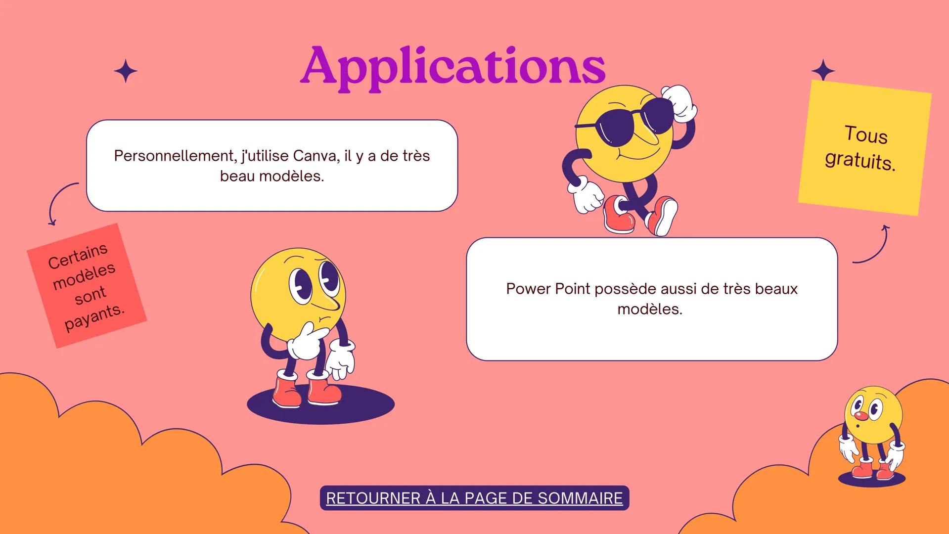 PRÉSENTATION
faire
Comment
une fiche de
révisions?
...pour apprendre
ses cours .
Pour réviser les
évaluations... Astuce :
Cliquez sur les
mo