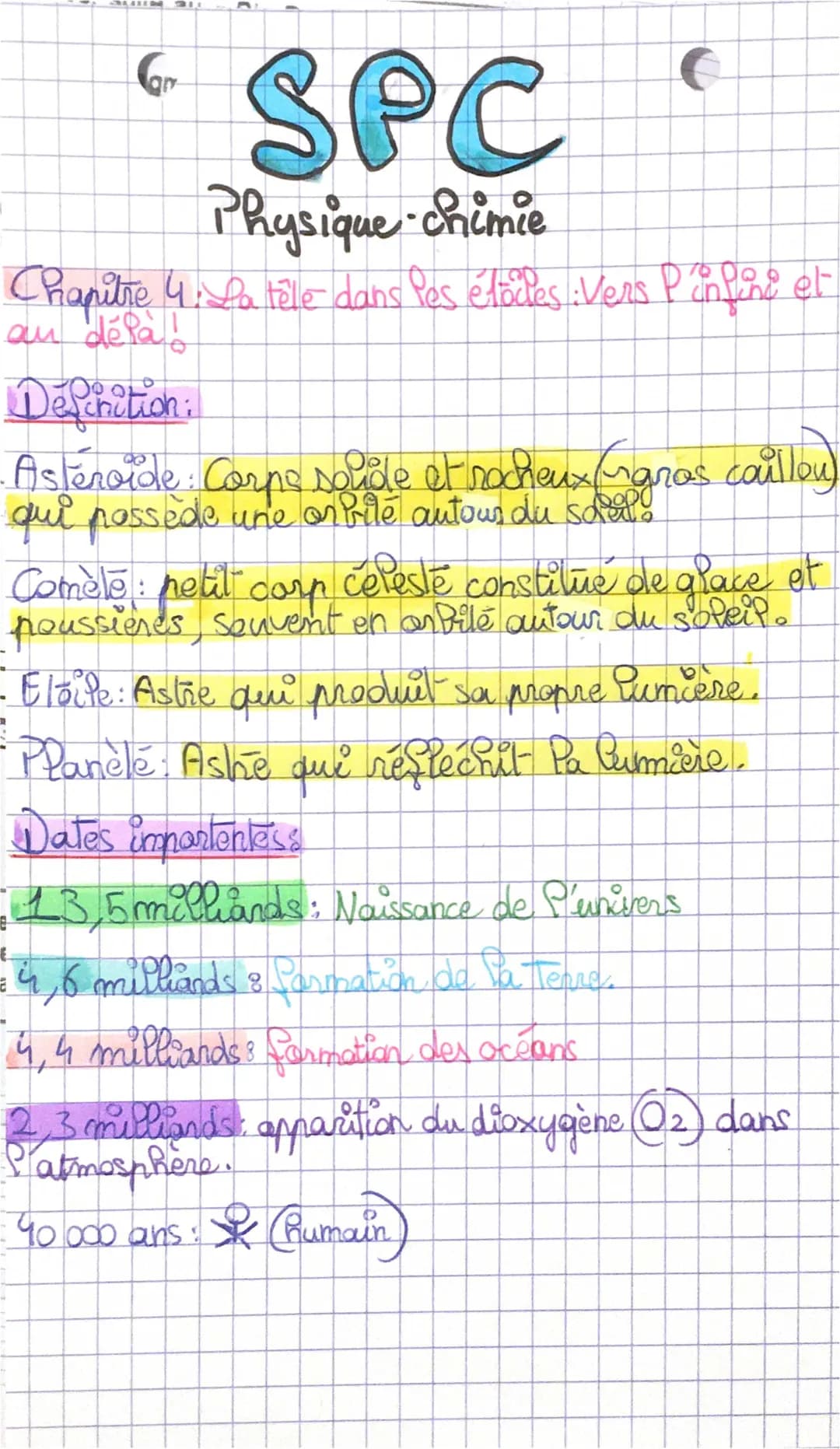 «L’univers »