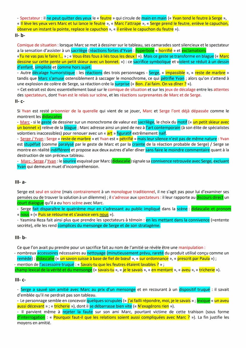 Oral de Français 2020/2021: TEXTE n°5: Analyse linéaire
Objet d'Etude :: Le Théâtre du XVIIème siècle au XXIème siècle/ Parcours : Théâtre e