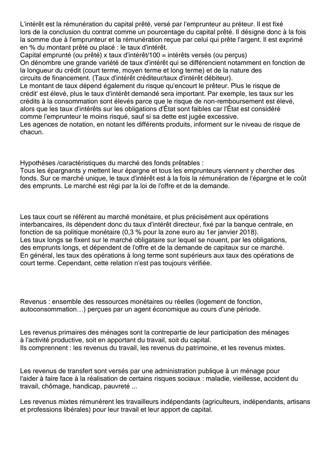 Comment les agents économiques se finance-il ?
Les agents à capacité de financement sont des agents dont les revenus sont supérieurs aux
dép