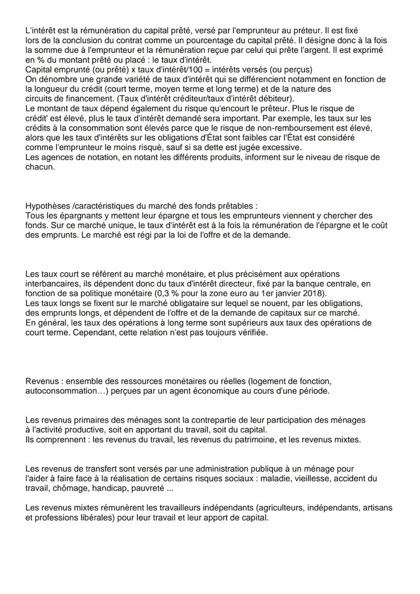 Comment les agents économiques se finance-il ?
Les agents à capacité de financement sont des agents dont les revenus sont supérieurs aux
dép