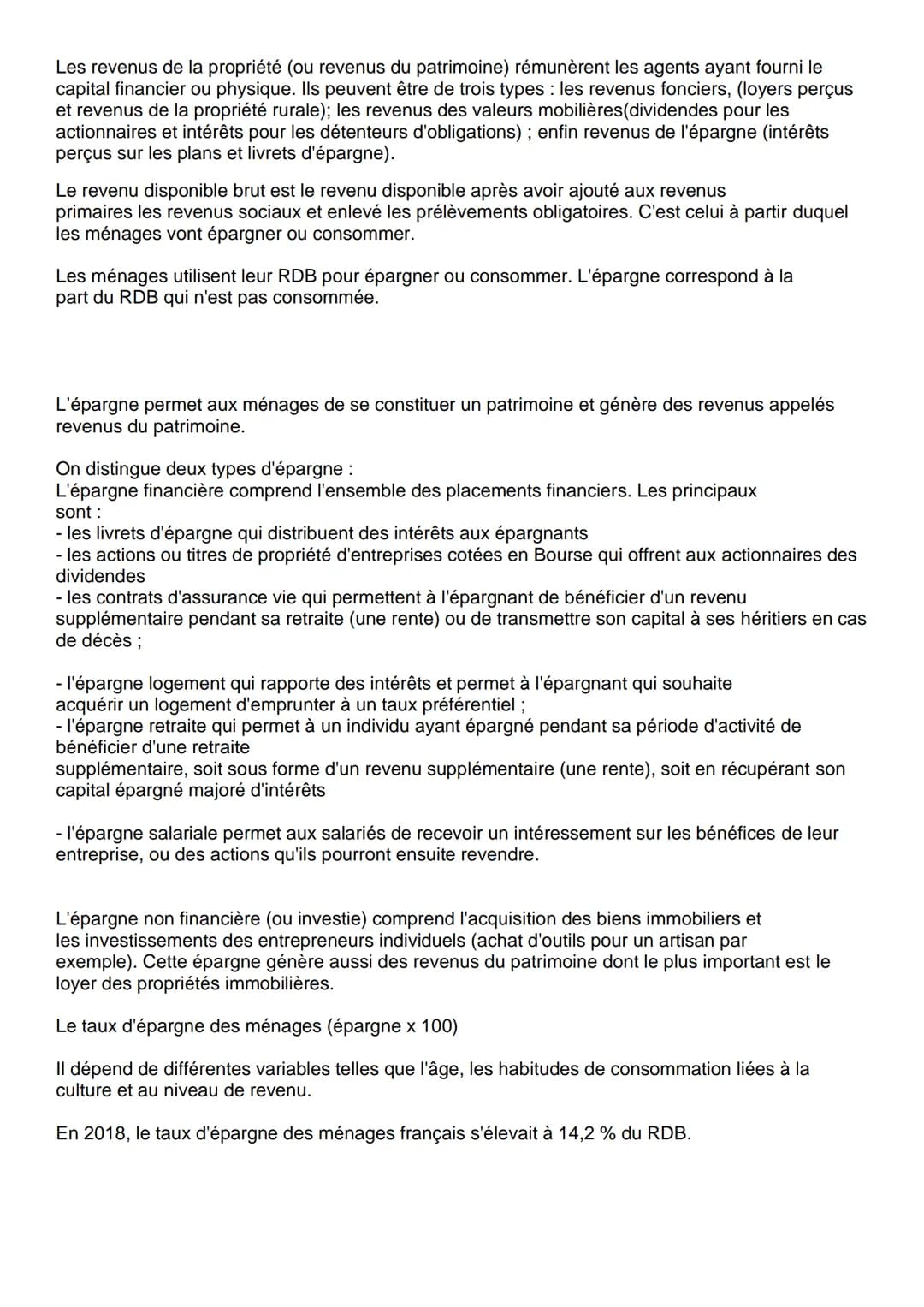 Comment les agents économiques se finance-il ?
Les agents à capacité de financement sont des agents dont les revenus sont supérieurs aux
dép
