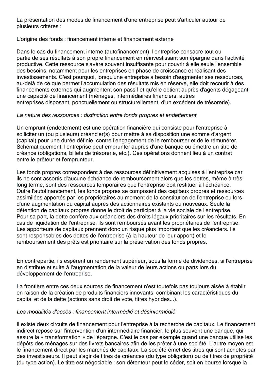 Comment les agents économiques se finance-il ?
Les agents à capacité de financement sont des agents dont les revenus sont supérieurs aux
dép