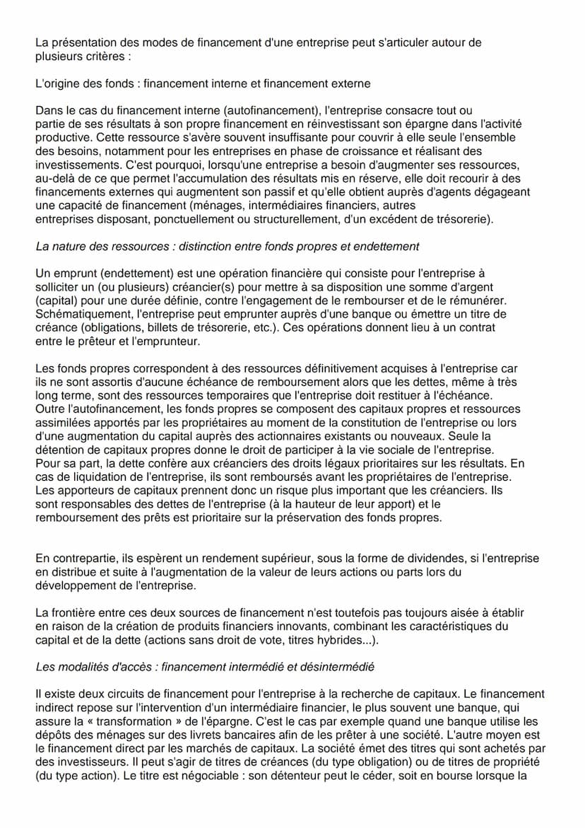 Comment les agents économiques se finance-il ?
Les agents à capacité de financement sont des agents dont les revenus sont supérieurs aux
dép