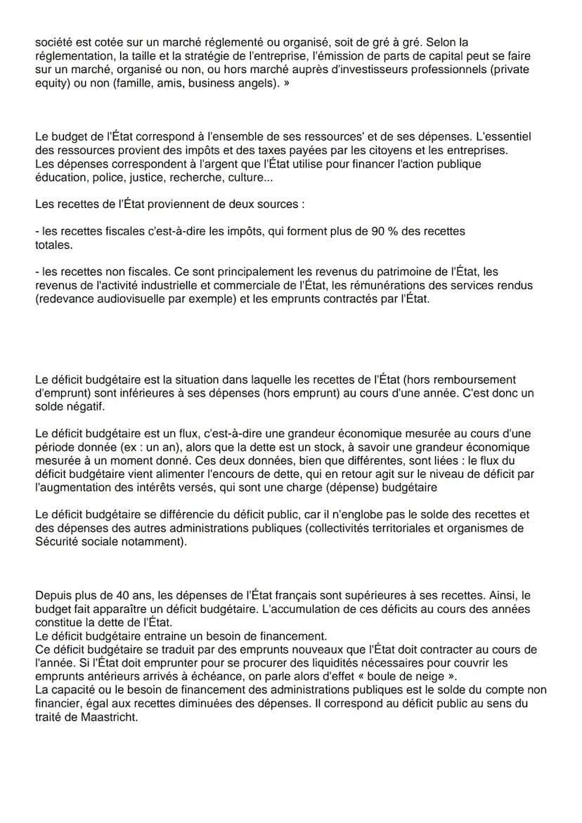 Comment les agents économiques se finance-il ?
Les agents à capacité de financement sont des agents dont les revenus sont supérieurs aux
dép