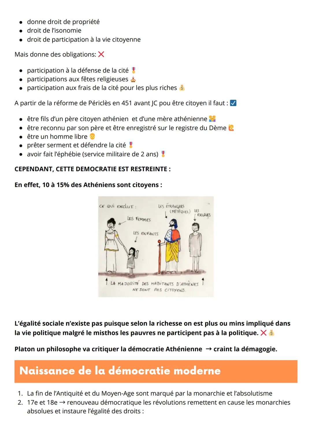 REVISONS
en hggsp
Comprendre un régime politique: la démocratie:
La démocratie, les démocraties quelles caractéristiques aujourd'hui ?
Plusi