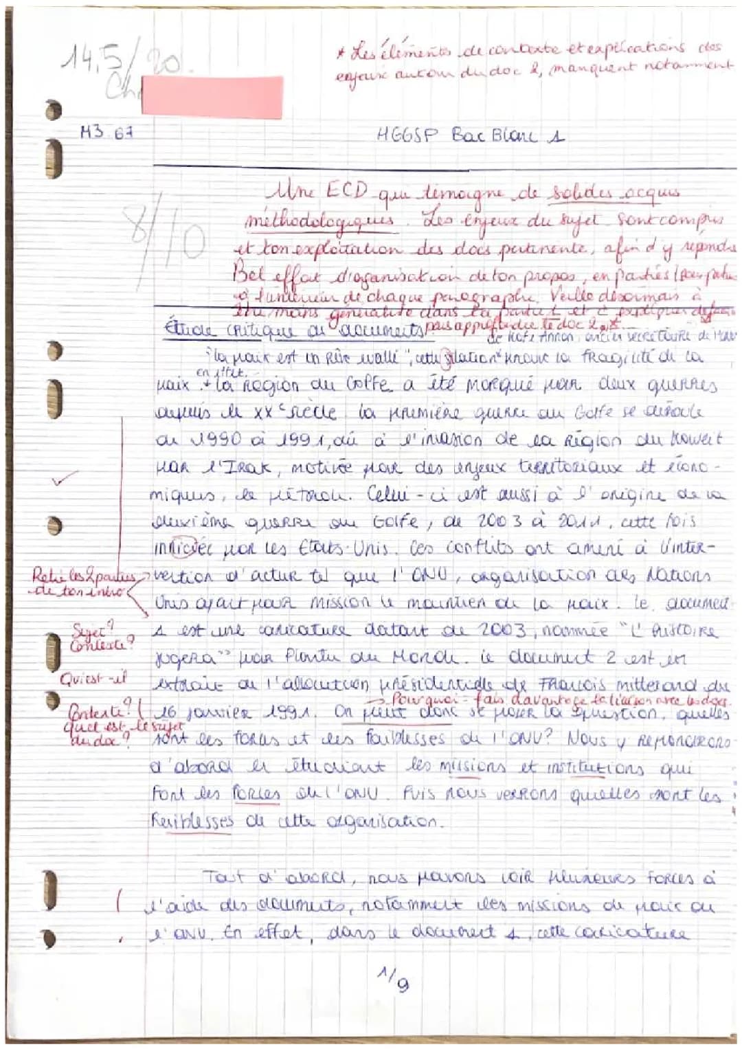 Découvre les Opérations de l'ONU et les Guerres du Golfe!