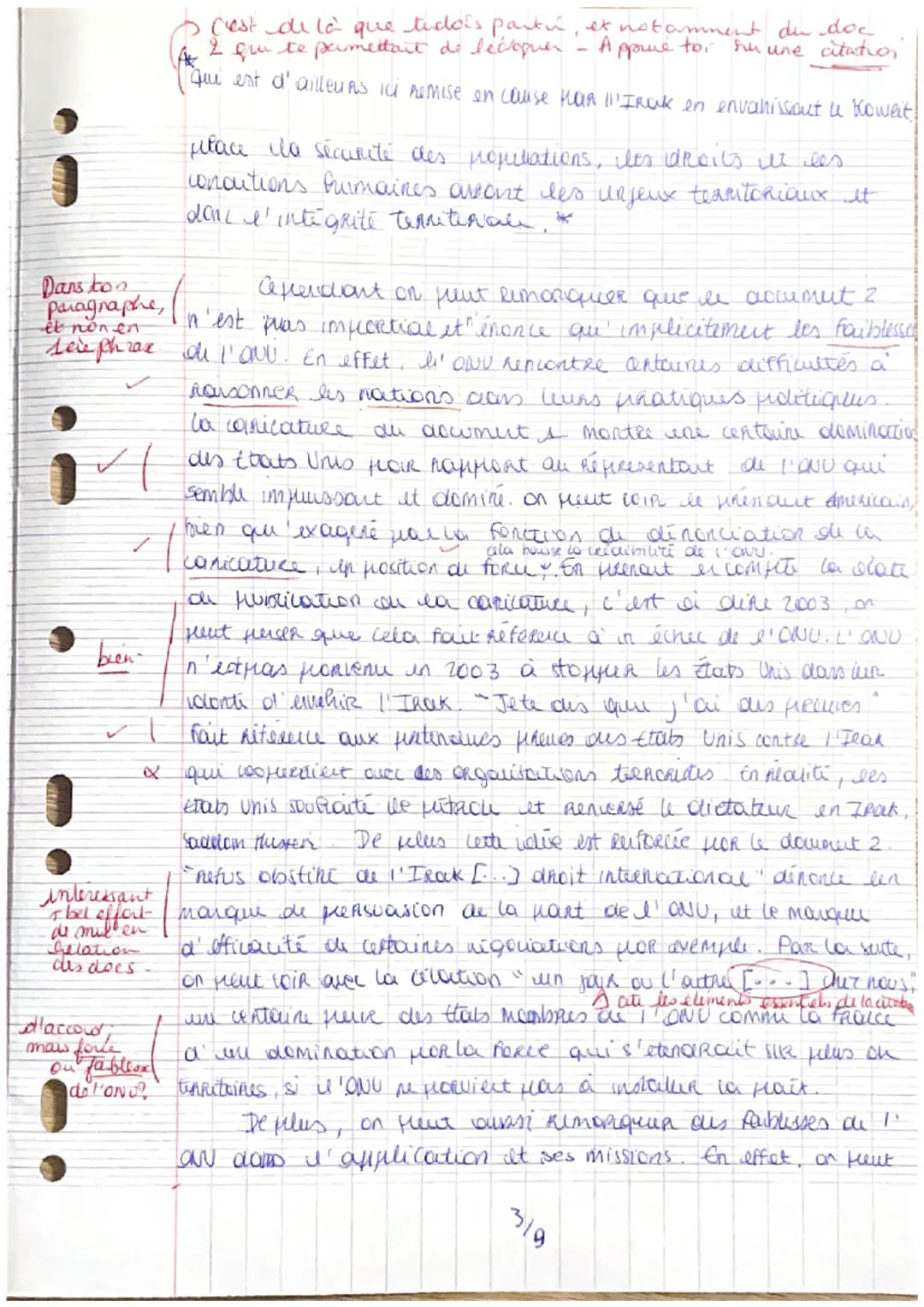 14/5/20
M3.67
Retre les 2 parties
de ton
* Les éléments de contexte et explications des
enjeux autour du doc 2, manquent notamment.
Une ECD.