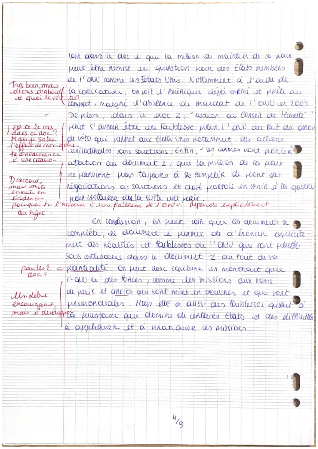 14/5/20
M3.67
Retre les 2 parties
de ton
* Les éléments de contexte et explications des
enjeux autour du doc 2, manquent notamment.
Une ECD.
