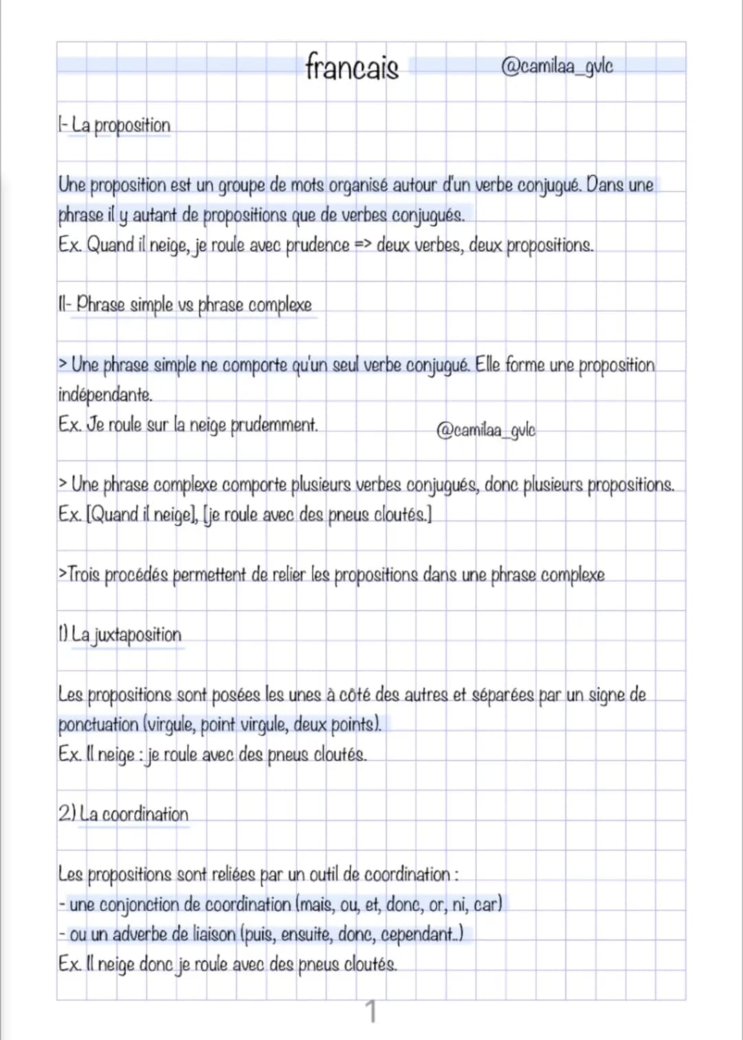 Phrase Complexe: Juxtaposition, Coordination et Subordination - Exercices Corrigés PDF