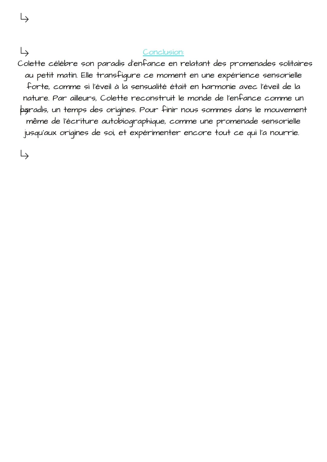 Sido
COLETTE
Colette: écrivaine française du XX siècle. A écrit "Les Vrilles de la
Vigne" elle Y raconte les épisodes de son enfance passé d