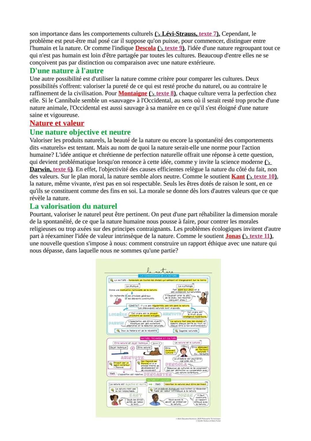 # Chapitre 4:La Nature !

La connaissance de la nature

La nature aime à se cacher

Le terme <<Nature» présente une grande variété de signif