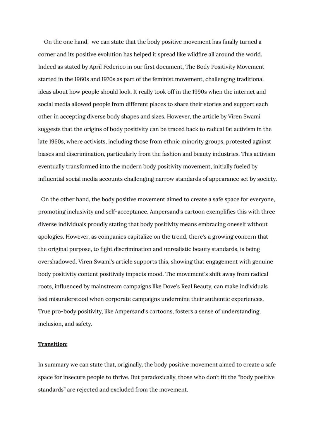 "Body Positivity Paradox: Unraveling the Threads of Inclusion and Exclusion"
Introduction:
In recent years, the body positive movement has g