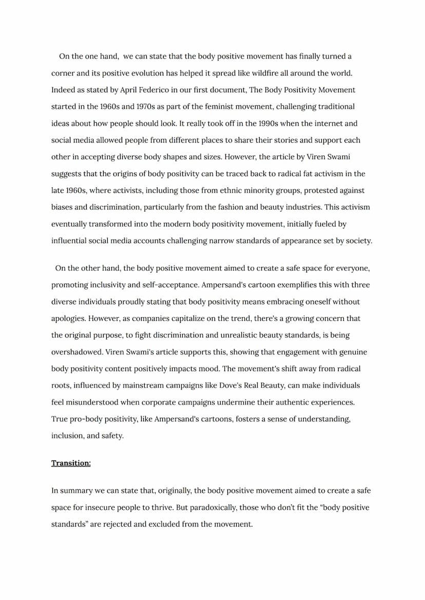 "Body Positivity Paradox: Unraveling the Threads of Inclusion and Exclusion"
Introduction:
In recent years, the body positive movement has g