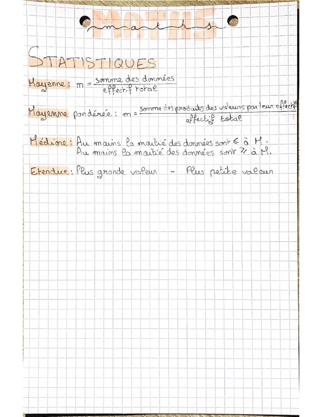 Statistiques