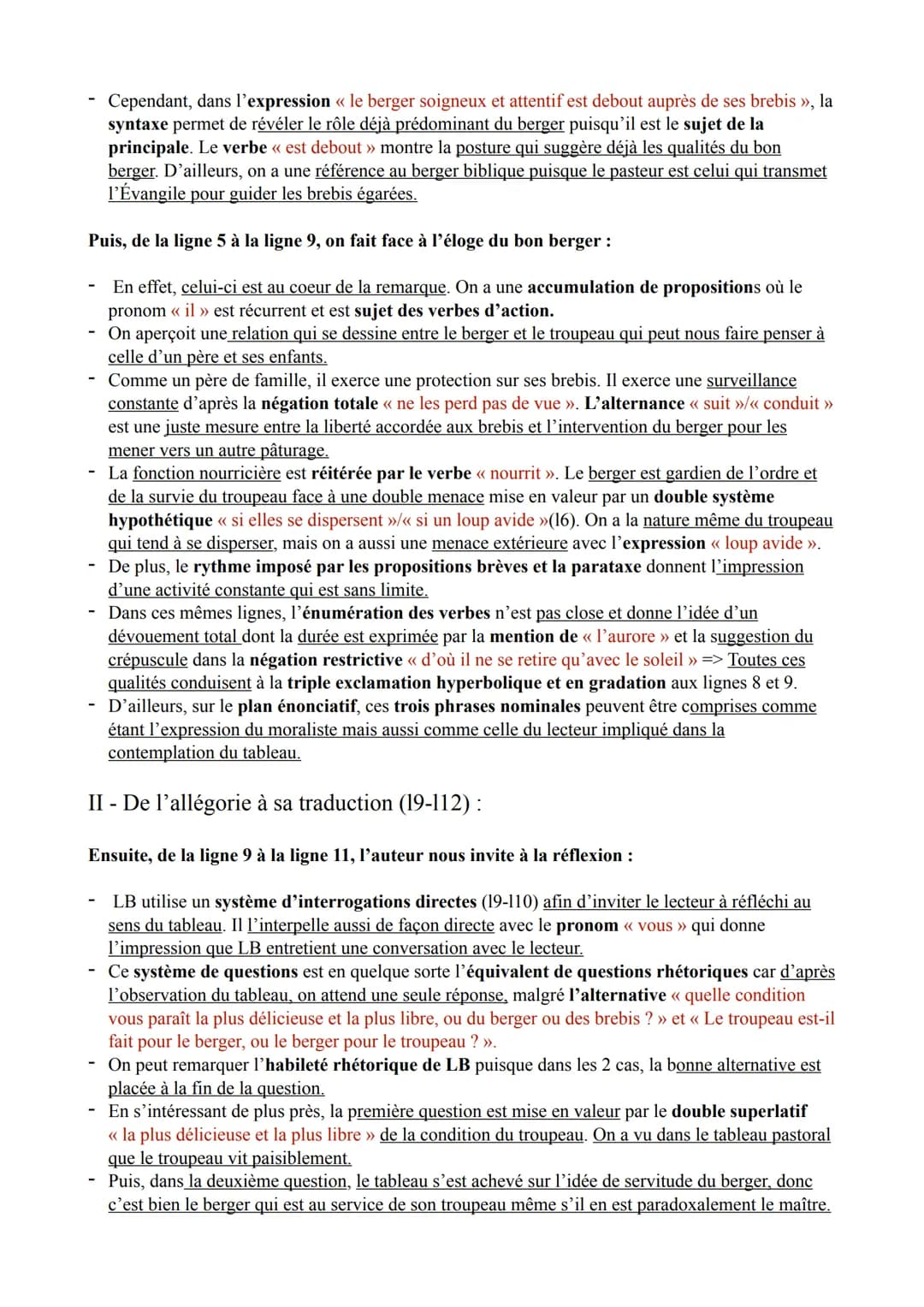 Introduction :
Texte 7: Le roi berger, livre X, 29
La deuxième moitié du XVIIè siècle est caractérisée par le mouvement du classicisme dont 