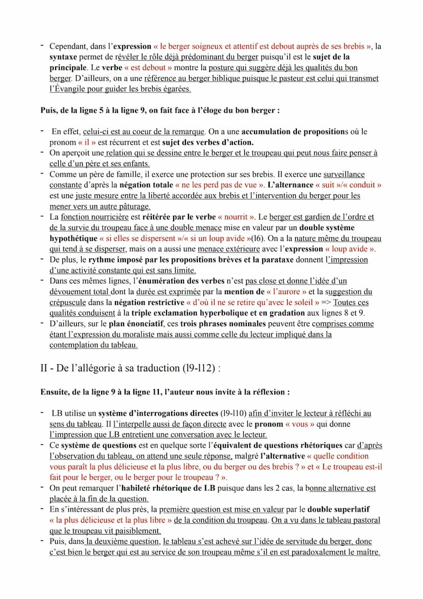 Introduction :
Texte 7: Le roi berger, livre X, 29
La deuxième moitié du XVIIè siècle est caractérisée par le mouvement du classicisme dont 